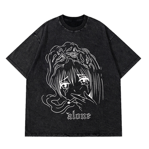 Alone Acid Wash Tee